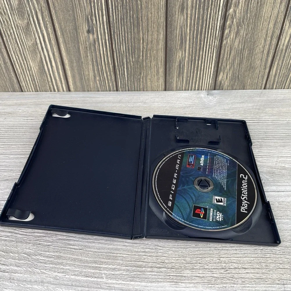 Spider-Man (Sony PlayStation 2, 2002) Tested Working